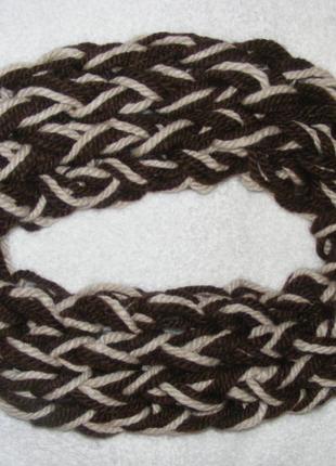 Шарф-хомут ручної роботи