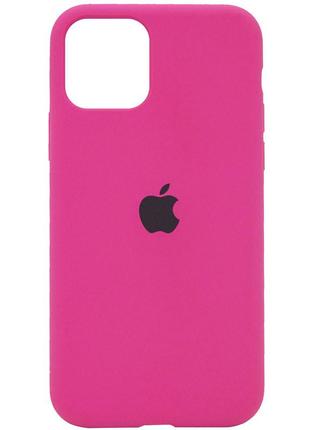 Чохол silicone case full protective (aa) для apple iphone 11 pro max (6.5")