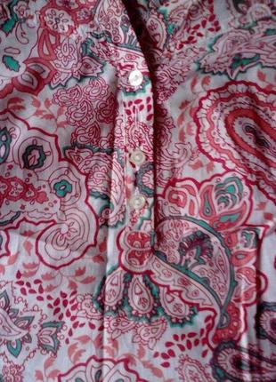 Невесомая блузка/рубашка от тсм tchibo, германия, 100% хлопок5 фото