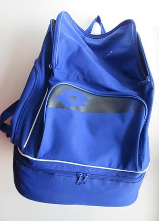 Рюкзак спортивный с отделением для обуви lotto backpack soccer omega 21 фото