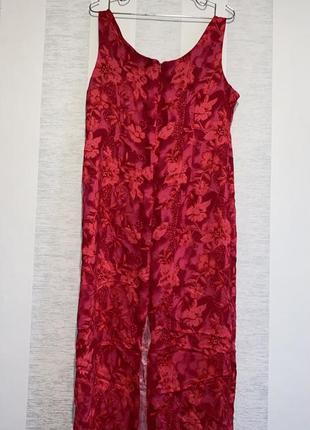 Сукня плаття сарафан квіскоза квітковий принт2 фото