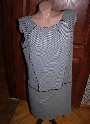 Платье миди в клетку next