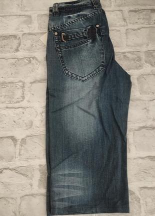 Чоловічі джинсові бриджі4 фото