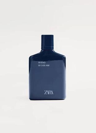 Туалетна вода zara w/end till 3:00 am  100 мл1 фото