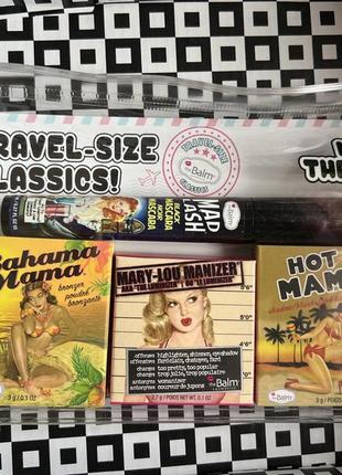 Набір для макіяжу thebalm cosmetics travel-size classics