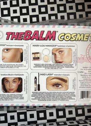 Набір для макіяжу thebalm cosmetics travel-size classics2 фото