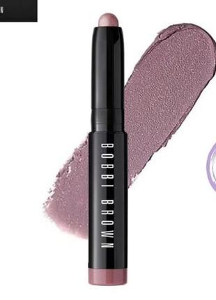 Стійкі тіні-олівець bobbi brown long-wear cream shadow stick dusty mauve 0.9 g без коробочки, з набору