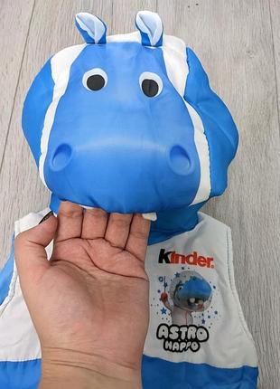 Безрукавка жилетка жилет кіндер бегемотик kinder