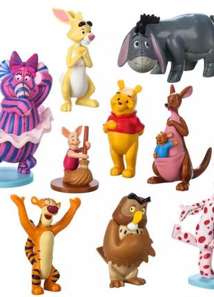 Disney набор фигурок винни пух и друзья winnie the pooh deluxe figure