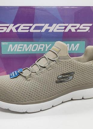 Легкие кроссовки слипоны skechers memory foam оригинал