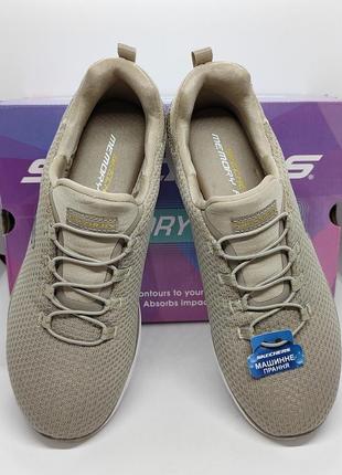 Легкие кроссовки слипоны skechers memory foam оригинал6 фото