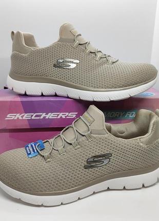 Легкие кроссовки слипоны skechers memory foam оригинал3 фото