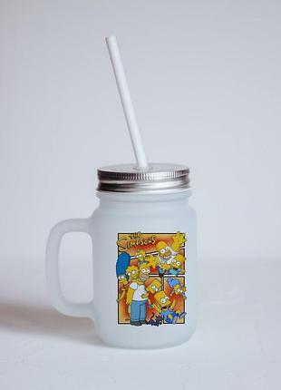 Баночка для напоїв сімпсони