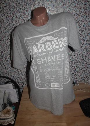 Футболка для парикмахера barbers