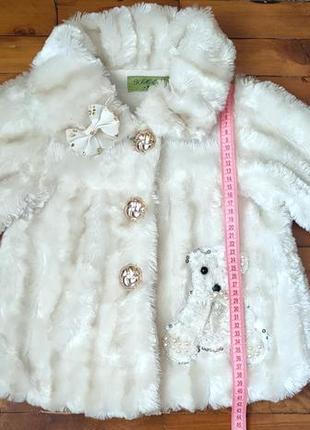 Демисезонные и зимние куртки на девочку кардиган пиджак шубка плащ платье5 фото