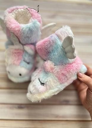 Домашні капці, кімнатні тапочки одноріжки