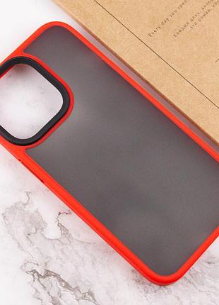 Tpu+pc чохол metal buttons для apple iphone 12 pro max (6.7") 4
