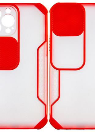 Чехол camshield matte ease tpu со шторкой для apple iphone 13 pro max (6.7")