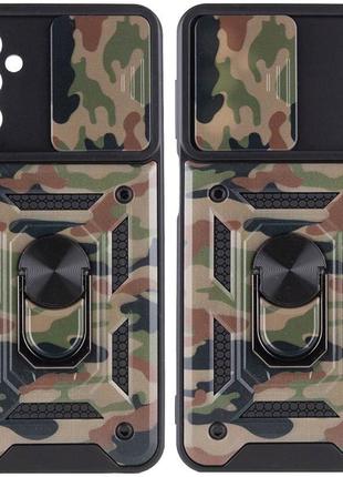 Ударопрочный чехол camshield serge ring camo для samsung galaxy m23 5g / m13 4g