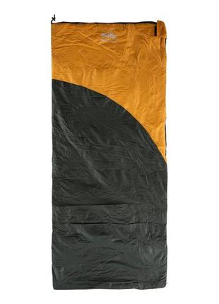 Спальный мешок tramp airy light одеяло с капюшом левый yellow/grey 190/80 utrs-056-l4 фото