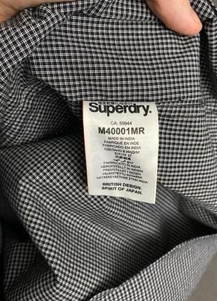 Клетчатая рубашка от бренда superdry6 фото