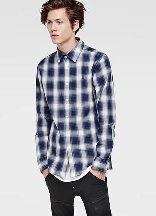 Дуже крута, оригінальна сорочка g-star raw rivo core shirt blue