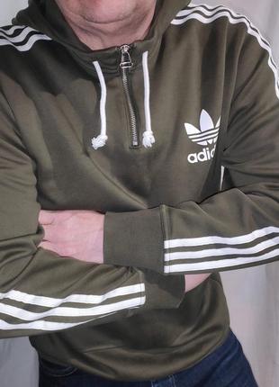 Стильна сток оригінал фірмова кофта реглан пайта батнік.adidas.л-хл4 фото