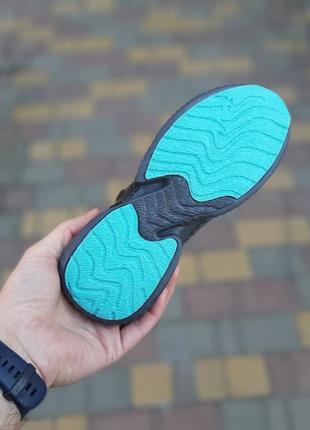 Жіночі кросівки adidas alphabounce instinct сірі з бірюзою знижка sale | smb2 фото