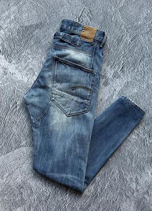 Дуже круті, оригінальні джинси g-star raw blades tapered light blue