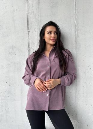 Рубашка з мікровельвета, сорочка жіноча