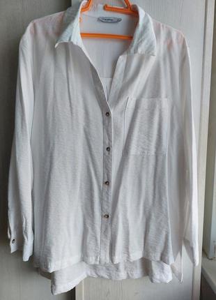 Белая рубашка - блуза