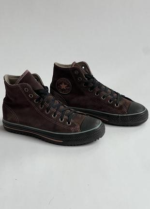 Замшеві вінтажні converse