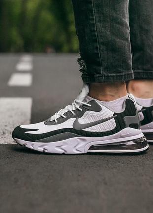 Кросівки nike air max 270 react “black\white” кроссовки4 фото