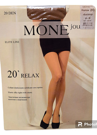 Колготки monejour, 20 den, розмір 3, з шортиками