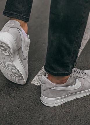 Кросівки nike air force lou luxury suede 
“sweet grey “ кроссовки2 фото