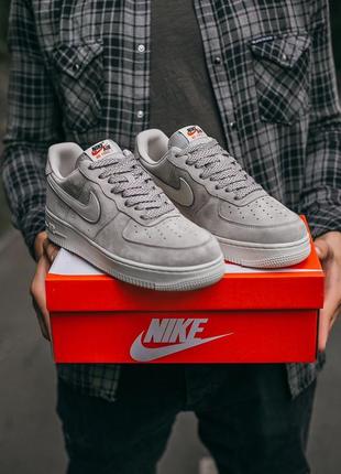 Кросівки nike air force lou luxury suede 
“sweet grey “ кроссовки8 фото