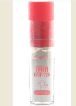 Уценка хайлайтер для лица рассыпчатый safi с спонжем