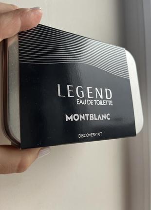 Montblanc legend набір міні1 фото
