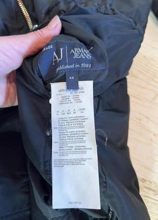Двостороння куртка парка armani jeans10 фото