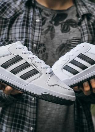 Кросівки adidas new forum "white\black" кросівки6 фото