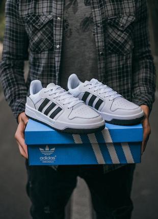 Кросівки adidas new forum “white\black” кроссовки7 фото