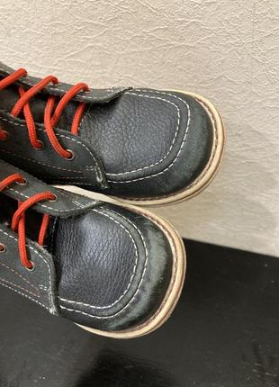 Кожаные ботинки, демисезонные ботинки, ботинки, шкіряні чоботи6 фото