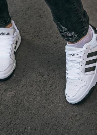 Кросівки adidas new forum “white\black” кроссовки8 фото