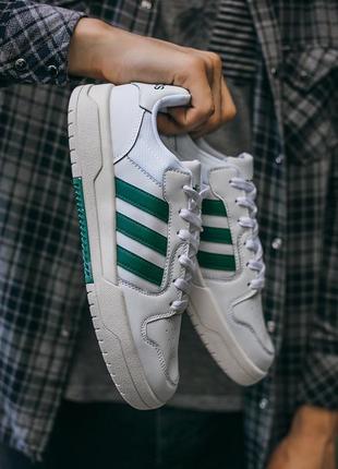 Кросівки adidas new forum “white\green” кроссовки