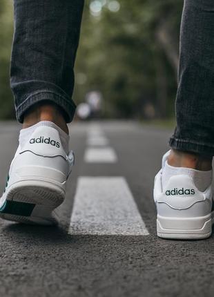 Кросівки adidas new forum “white\green” кроссовки3 фото