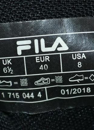 Fila 40р кроссовки оригинал8 фото