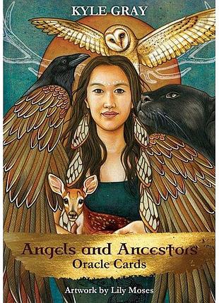 Карты оракул ангелов и предков — angels and ancestors oracle cards. hay house bm