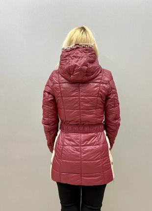 Женская приталенная деми куртка7 фото
