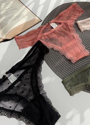 Трусики напівпрозорі стрінги, жіночі трусики сексуальні стрінги3 фото