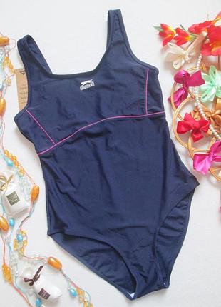 Шикарный слитный спортивный купальник для бассейна и пляжа slazenger 03-24 🌺🌴🌺